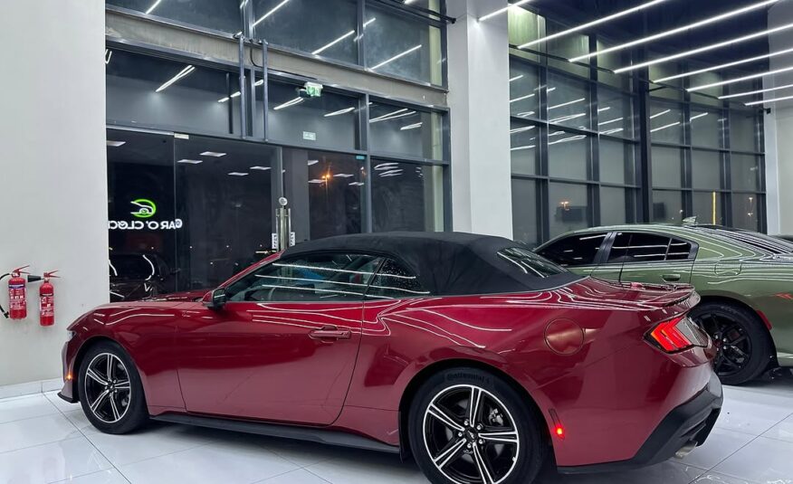 FORD MUSTANG ECOBOOST/ convertible 2024 i4 Flexible Down-Payment