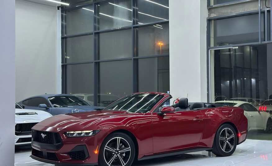 FORD MUSTANG ECOBOOST/ convertible 2024 i4 Flexible Down-Payment