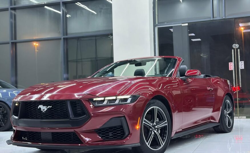 FORD MUSTANG ECOBOOST/ convertible 2024 i4 Flexible Down-Payment