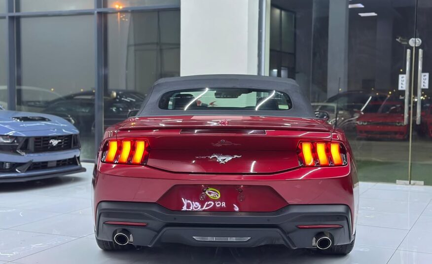 FORD MUSTANG ECOBOOST/ convertible 2024 i4 Flexible Down-Payment