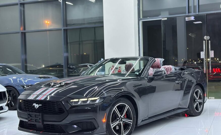 :FORD MUSTANG ECOBOOST/ CONVERTIBLE PREMIUM 2024 i4 Flexible Down-Payment