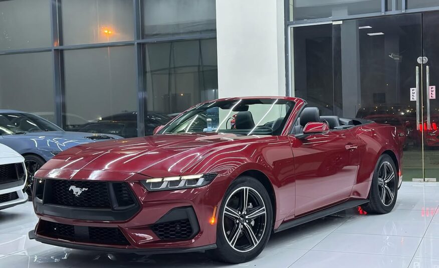 FORD MUSTANG ECOBOOST/ convertible 2024 i4 Flexible Down-Payment