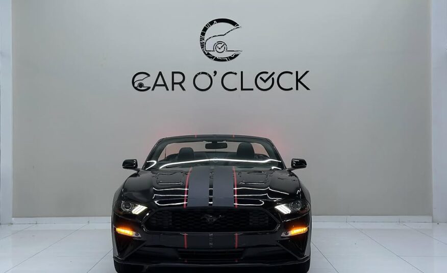 Ford Mustang ecoboost convertible 2020 premium Flexible Down-Payment.