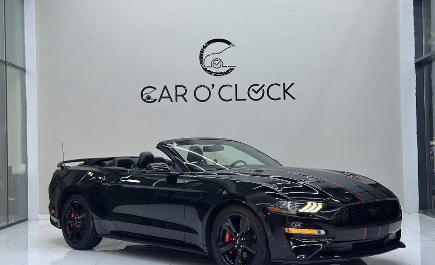 Ford Mustang ecoboost convertible 2020 premium Flexible Down-Payment.
