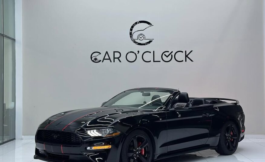 Ford Mustang ecoboost convertible 2020 premium Flexible Down-Payment.